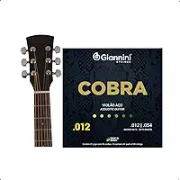 Gianinni Encordoamento Violão Folk Aço C/Bolinha