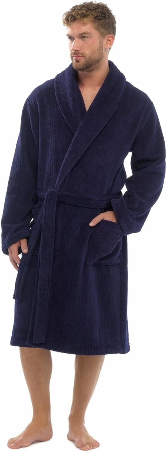 mens comfy dressing gown