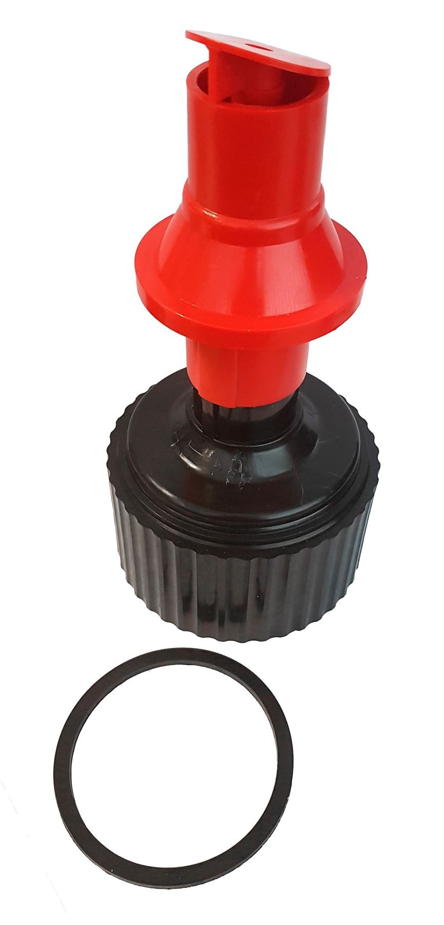 Bike It Replacement Spout Nozzle / For Quick Fill Fuel Jug Red/Black 5034862421777