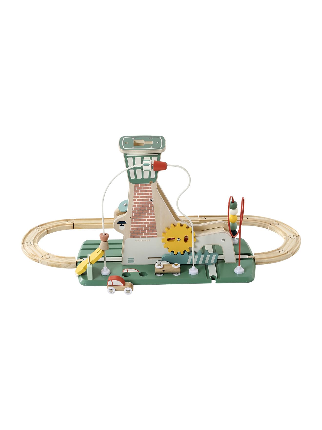 VERTBAUDET Jouet Enfant Circuit Voitures Rampe Bois FSC Bois TU