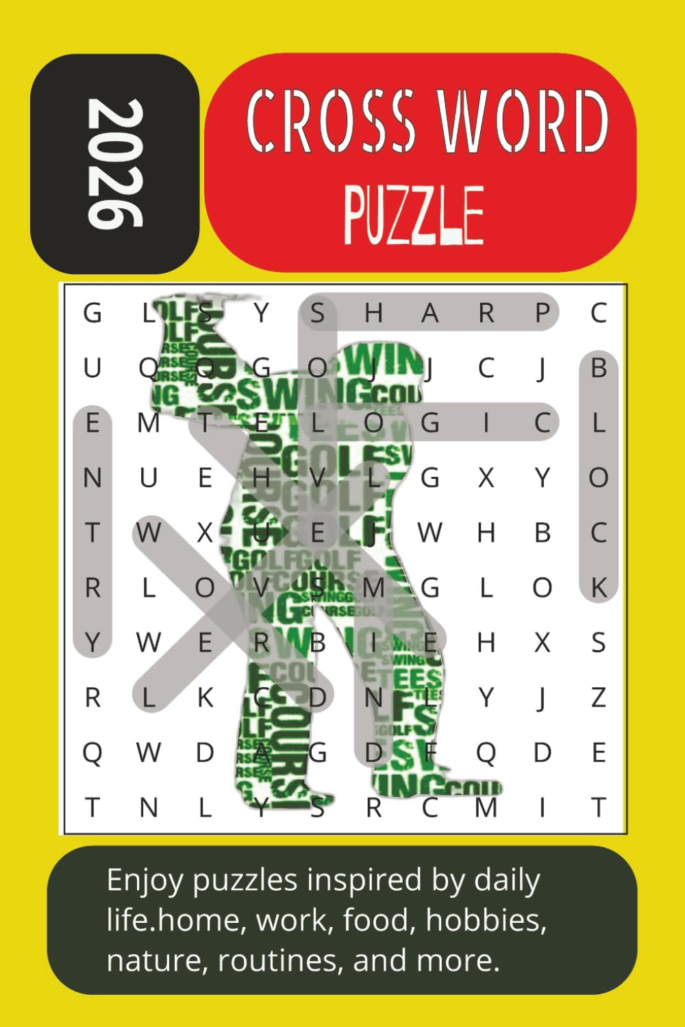 2026 CROSSWORD PUZZLE: GREAT GIFT Under $10.00 Easy to read Print Crossword Puzzle Book for Adults & Seniors 100 Engaging Puzzles | Nostalgic Themes | Brain-Boosting Fun