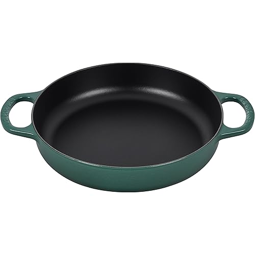 Le Creuset Signature Cast Iron Everyday Pan, 11", Artichaut