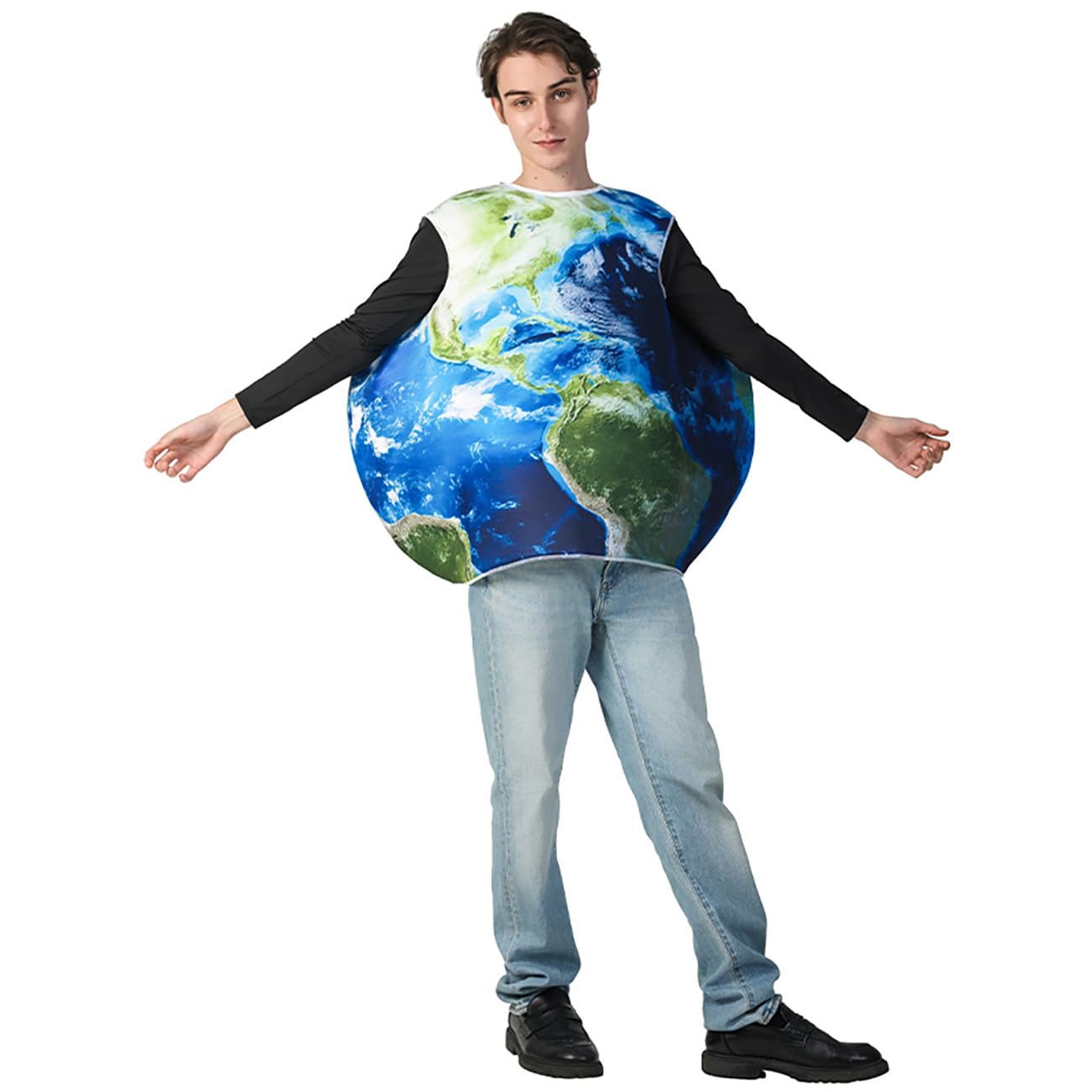 SEA HARE Adult Earth Fancy Dress Costume - Funny Novelty Planet Outfit for Halloween, Earth Day, School Plays(One Size)