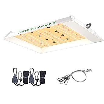MARS HYDRO TS 600W LED Grow Light 2x2 ft Sunlike Full Spectrum Led Grow Lamp Plants Growing Lights for Hydroponic Indoor Seeding Veg and Bloom Greenhouse Growing Light Fixtures Four for 4x4 Coverage