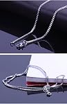 Bijoux 1.5mm Titanium Steel Box Chaîne Colliers de chaîne en argent pour les femmes fille 16" - 30"