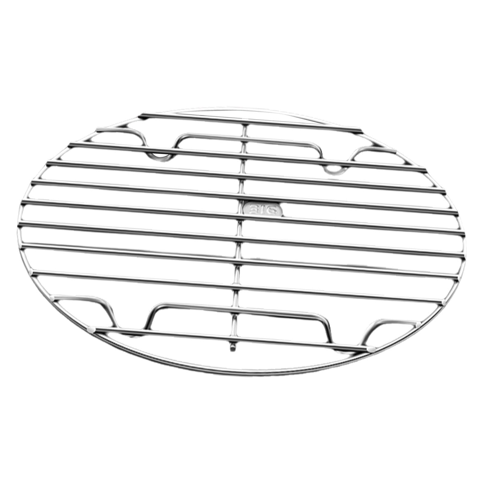 Stainless Steel Steamer Rack Portable Steam Rack for Buffet Home Use Outdoor 21 cmx1.8 cm-picture-21