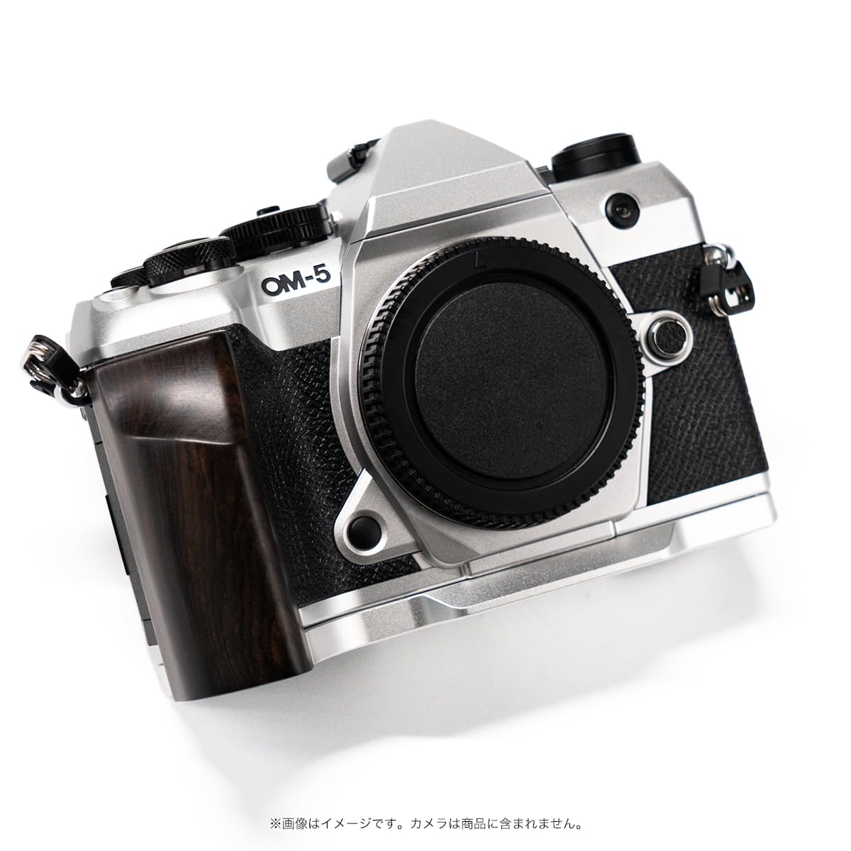 Amazon | YUWOOD カメラグリップ OM SYSTEM対応 OM-5 Mark II用 L型