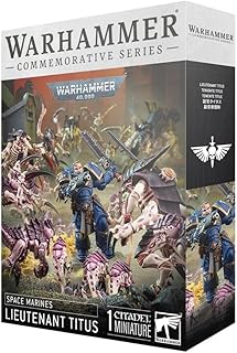 Games Workshop - Warhammer 40,000 - Space Marines - Lieutenant Titus - plastic model kit, Blue