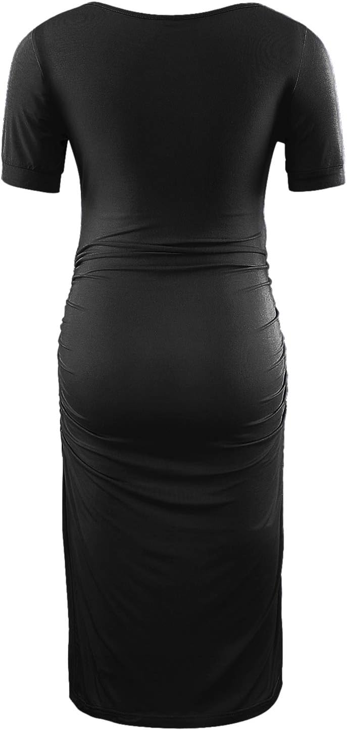 MUSIDORA MaternityBodycon Dress for Casual & Daily Wear - Image 5