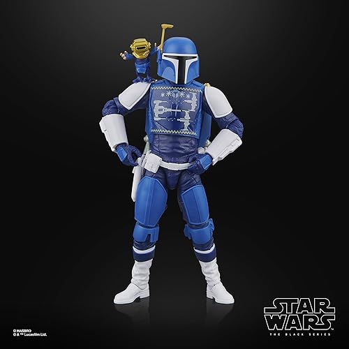 Miniatura 4 de STAR WARS The Black Series Mandalorian Scout (edición navideña), figuras de acción coleccionables de 6 pulgadas, a partir de 4 años