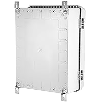 Vista 11 de Waterproof Electrical Junction Box IP67 ABS Plastic Enclosure with Hinged Cover with Mounting Plate, Wall Brackets