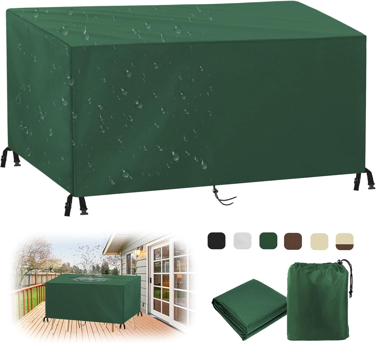 MAIFENGL Garden Furniture Covers, Waterproof Patio
