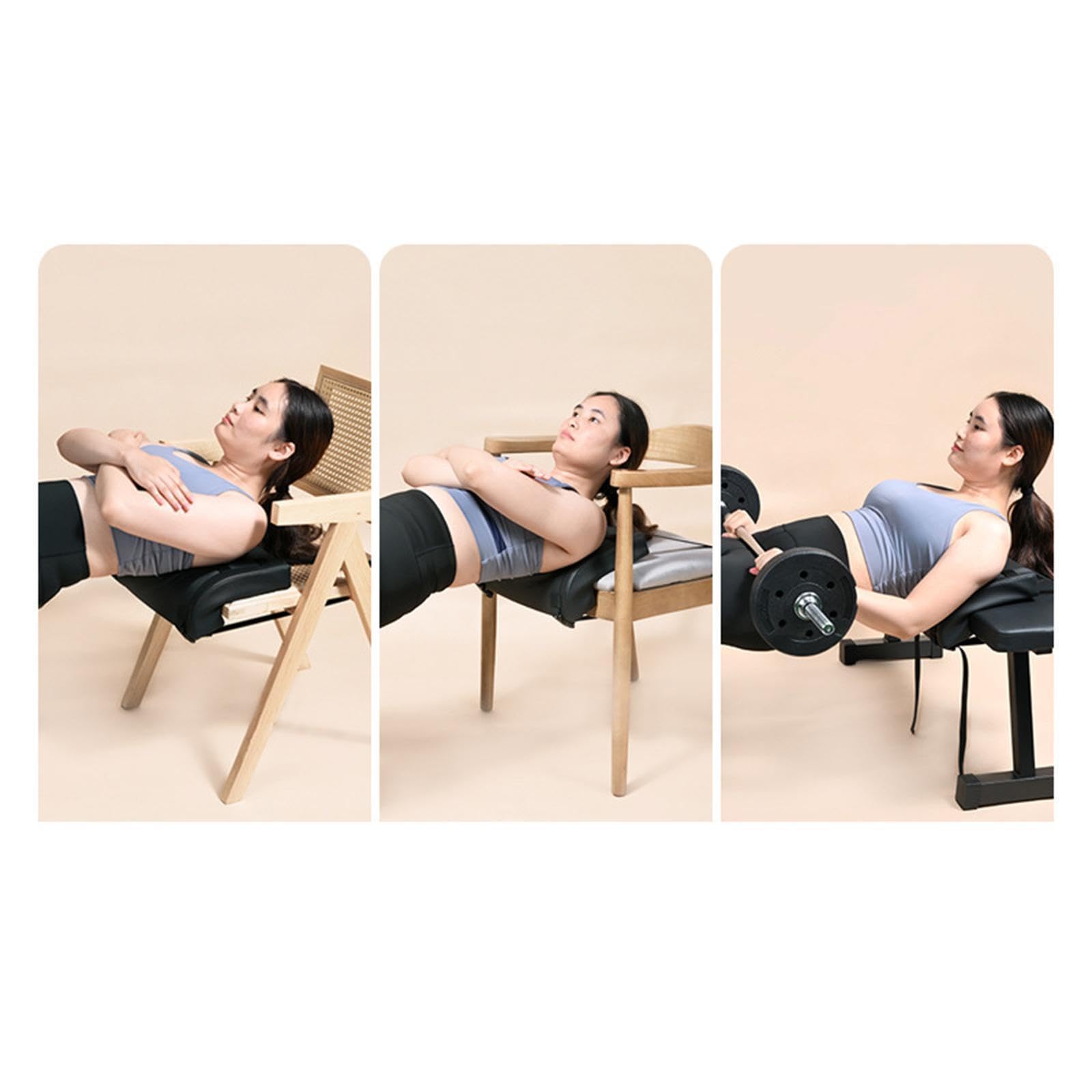 Il Cuscinetto per Panca Hip Thrust per Il Supporto della Schiena e delle Spalle migliora l'esperienza di Allenamento per Gli Appassionati di Palestra Domestica,