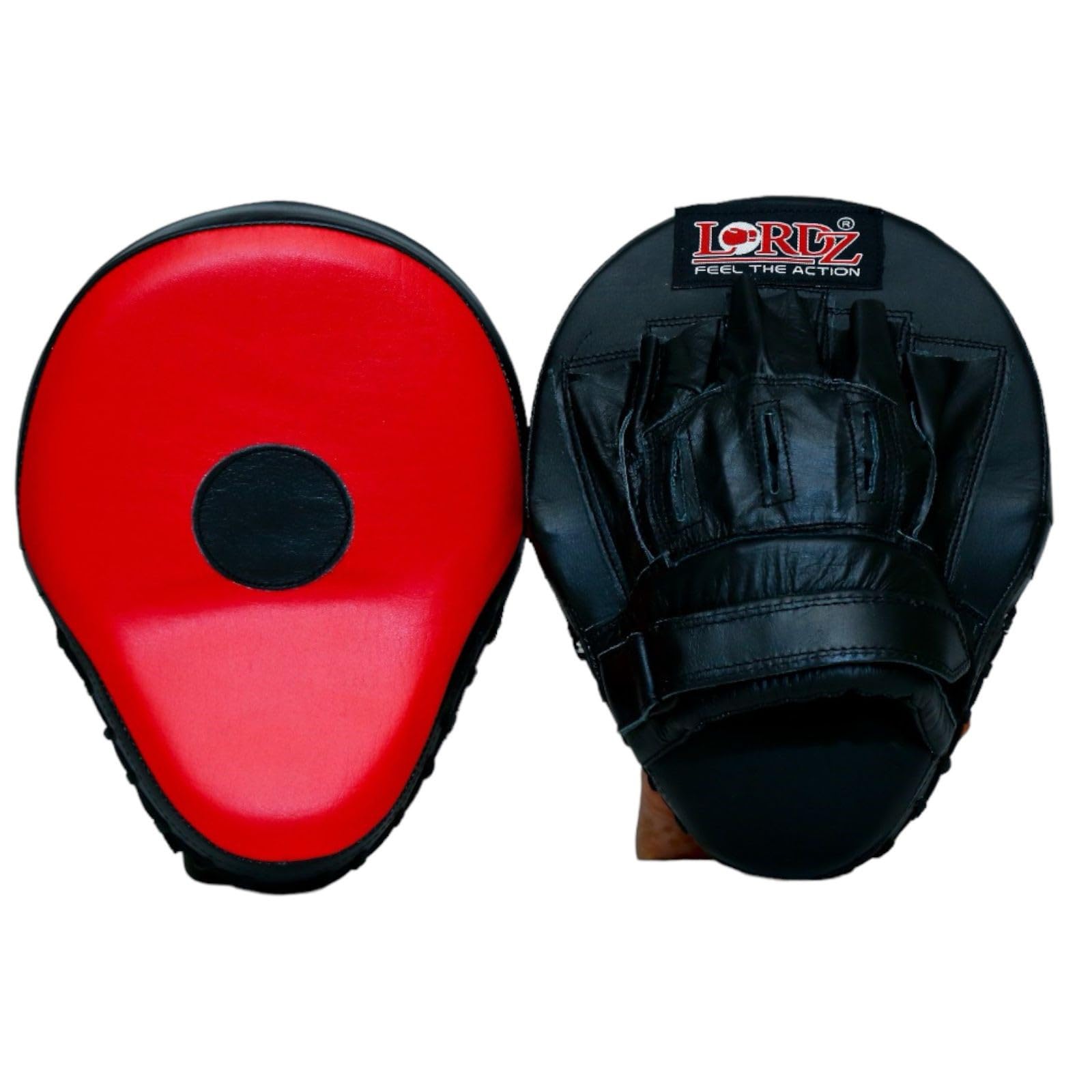 Lords Punching, Focus Pad Genuine Leather Construction | Net Pocket| Light Weight Impact Absorbing Padding | Black Color (B0D37BJ7J1) Amazon Price History, Amazon Price Tracker