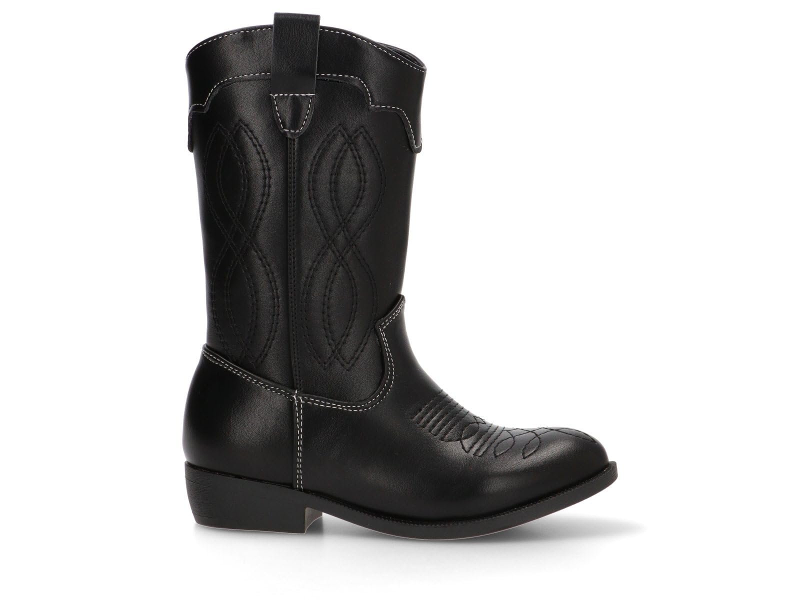 Etika Botas Camperas para Niña, Bota de Estilo Cowboy con Cierre de Cremallera, Tacón Bajo y Cómodo, Modelo 110556