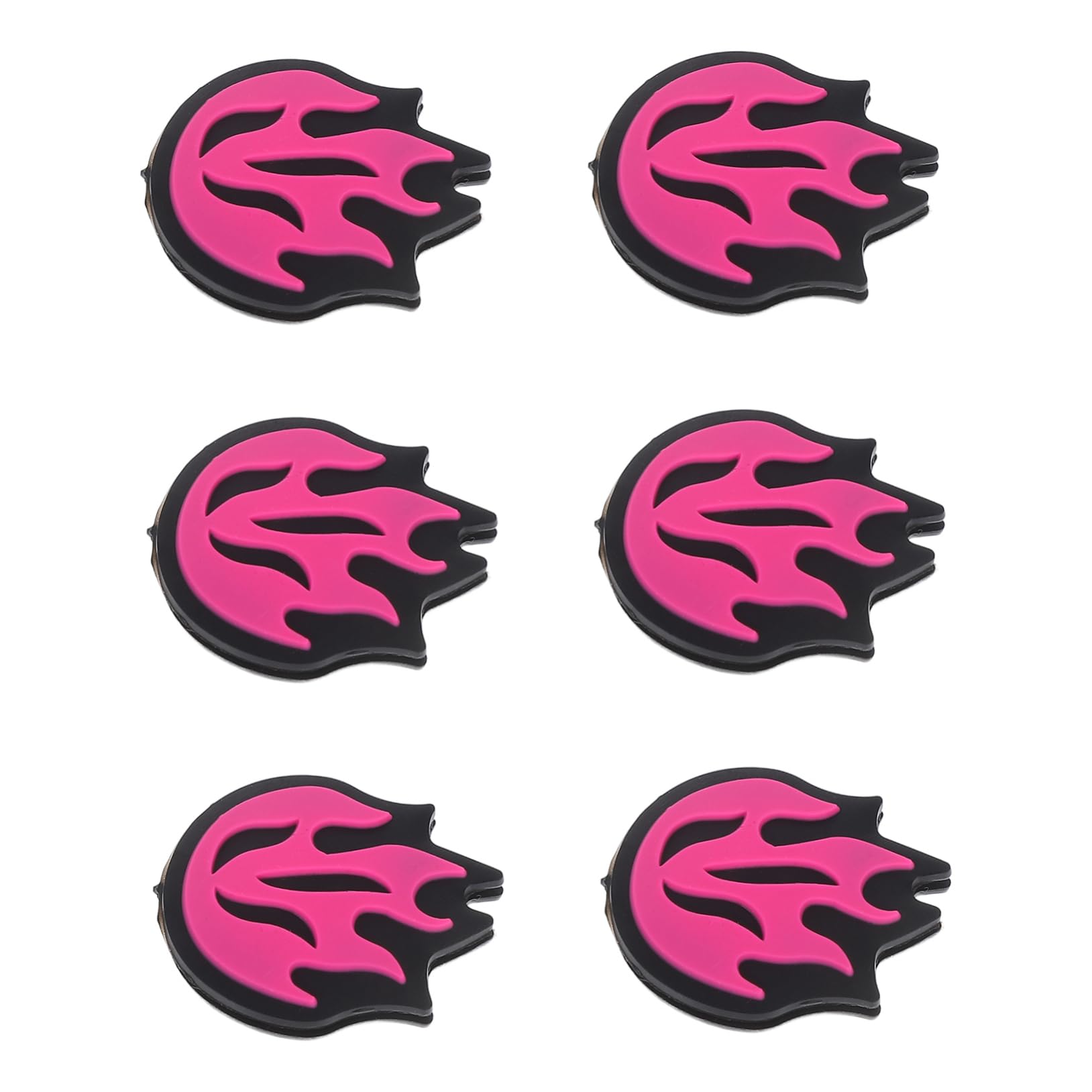 VANZACK 6Pcs Tennis Racket Vibration Dampeners Durable Shock Absorbers for Enhanced for All Tennis Equipment Lightweight and Wear Resistant Accessories