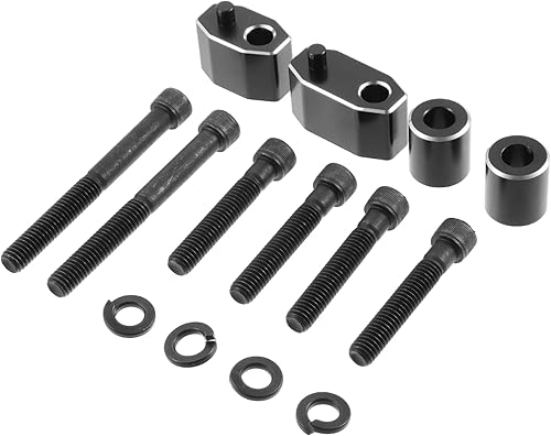 X AUTOHAUX 1 juego de extensores para motocicleta de 1 pulgada para Harley Touring Road King Electra Glide Road Glide 2009-2023