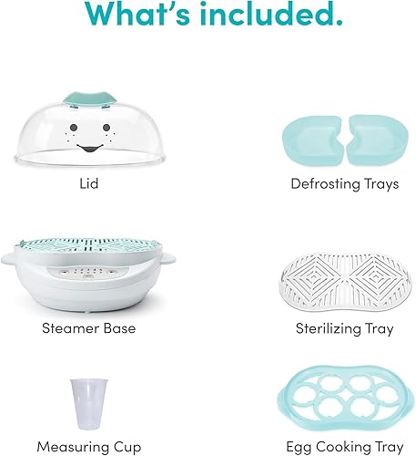 Miniatura 10 de nutribullet Baby BSR-0801N Turbo Vaporizador de alimentos