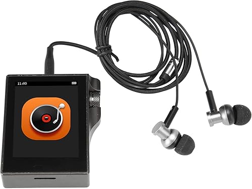 Reproductor de MP3, pantalla táctil de 2.4 pulgadas, reproductor de música HiFi sin pérdidas, DSD de alta resolución 32 GB reproductor MP3 portátil
