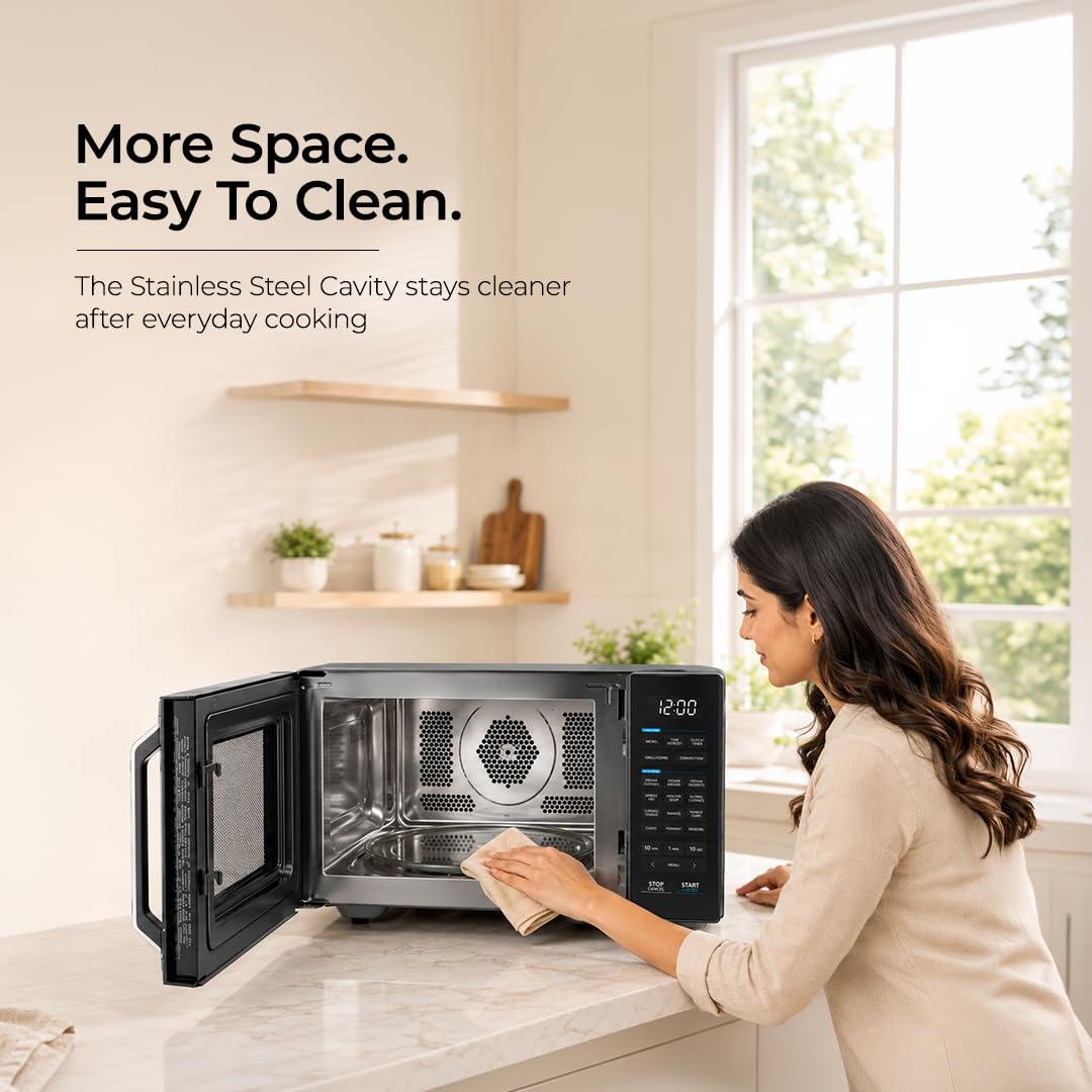 Midea 28L Convection Microwave - Air Fry & Grill -8