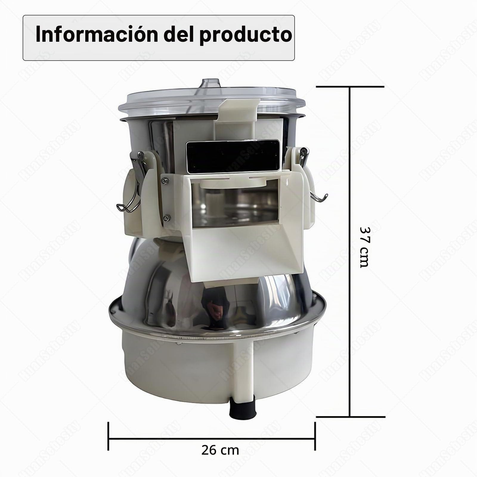 Desmenuzador De Pechuga De Pollo Eléctrico, Máquina De Desmenuzado De Carne De Pechuga De Pollo De 180w,Desgarrador Carne Eléctrico Con Hoja Acero Inoxidable Y Motor Alto