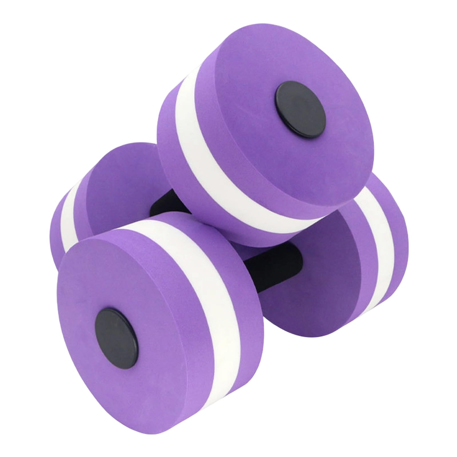 BWANGIAO 2pieces Highly Density EVA Foam Dumbbell Exercise Dumbells Fitness Barbells Water Fitness Exercises Equipment