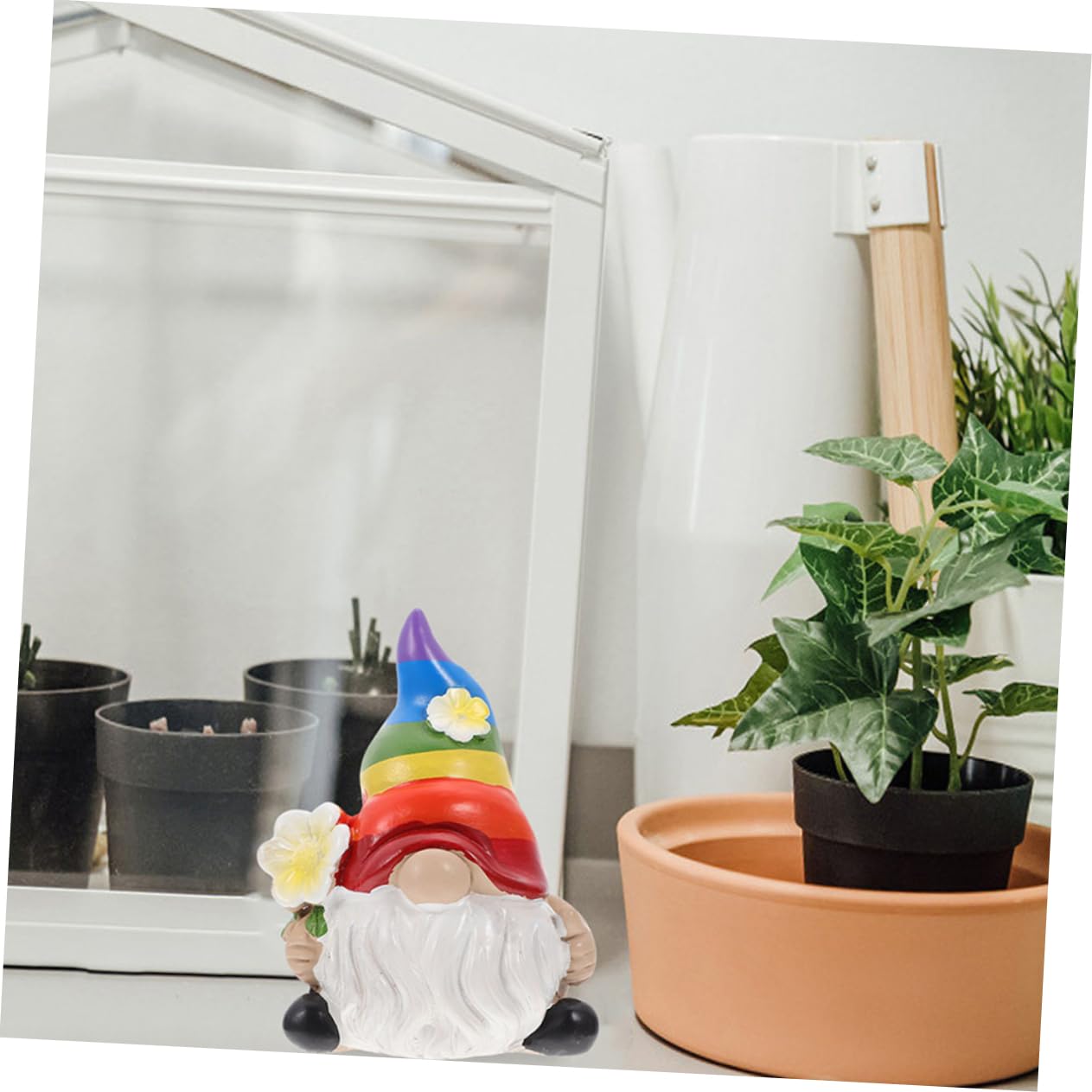 TOYANDONA 5 Sätze Gartenzwerge Lustige Deko Figuren Für Garten Und Wetterfeste GNOME Mit Niedlichem Design Als Für Gartenliebhaber Wohnaccessoire 2 Stück * 5