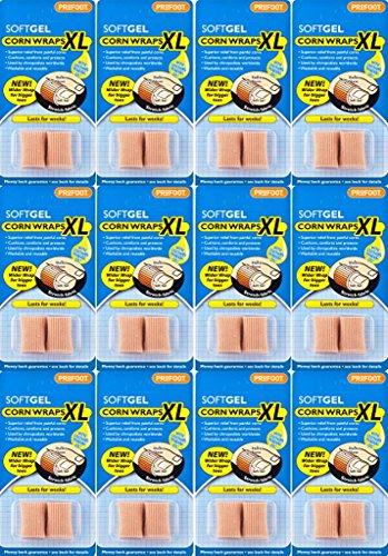 Image of Profoot Soft Gel Corn Wraps XL x 12 Packs