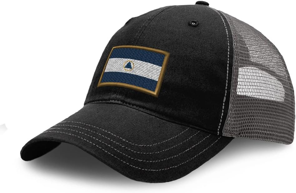 Custom Richardson Soft Mesh Cap Hat Embroidered Nicaragua Embroidery Trucker Hats for Men & Women Cotton