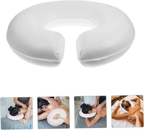 Miniatura 8 de FRCOLOR Almohada facial para mesa de masaje, almohada de cara de belleza, almohada facial suave, almohada de masaje facial, almohada de descanso de