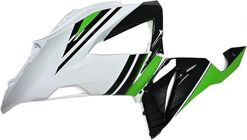 Miniatura 5 de STLPRO Carenado de plástico verde y blanco compatible con Kawasaki 2013 2014 2015 ZX6R 2016 ZX636R 17 18 zx-6r 636 2014 2015 ZX-6R Kit de carenado