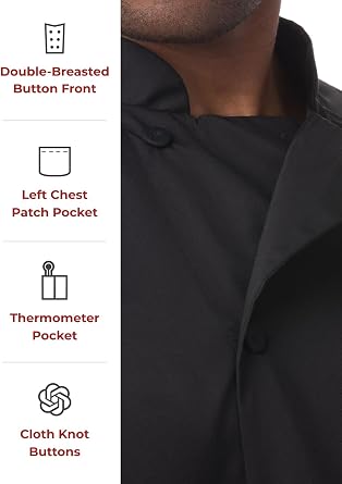 Chef Works Men's Montreal Cool Vent Chef Coat
