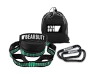 Bear Butt Kodiak Hammock Straps for Trees - 20 Feet Long, 40 Combined Loops - Holds 1000 Pounds - Camping Accessories With Carabiner