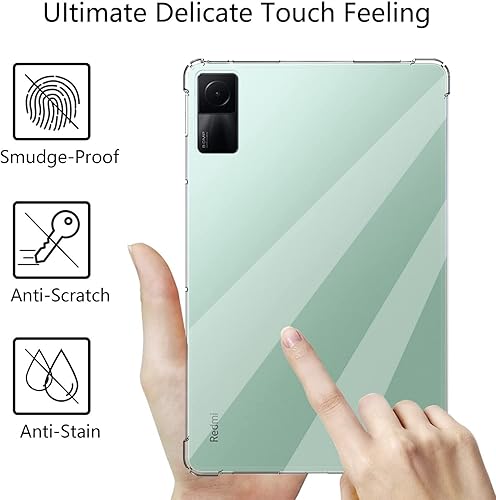 Miniatura 4 de Funda para Xiaomi Redmi Pad de 10.61 pulgadas lanzada en 2022, funda flexible resistente a los impactos, carcasa protectora de TPU transparente