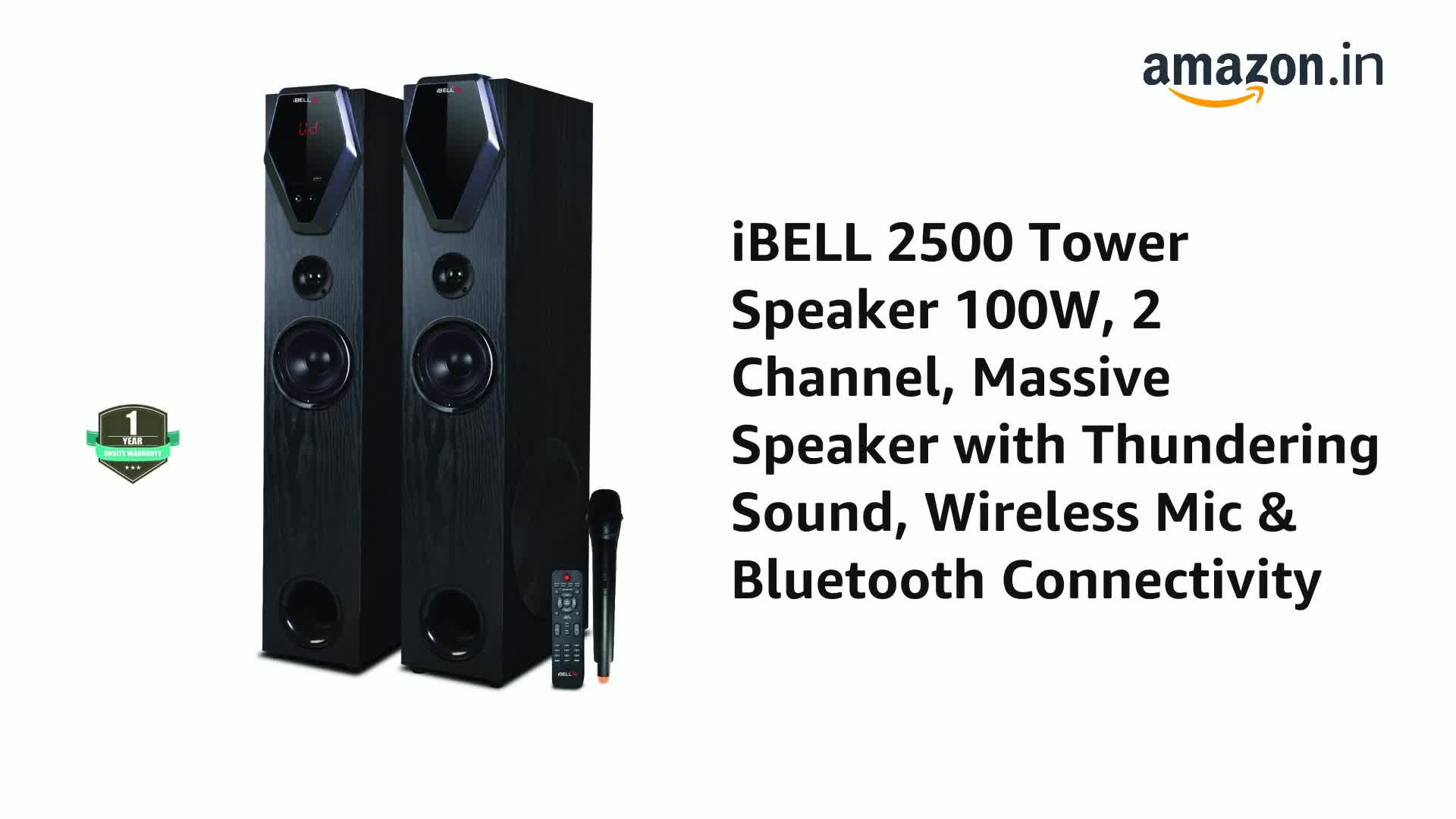 ibell 2.0 tower speaker