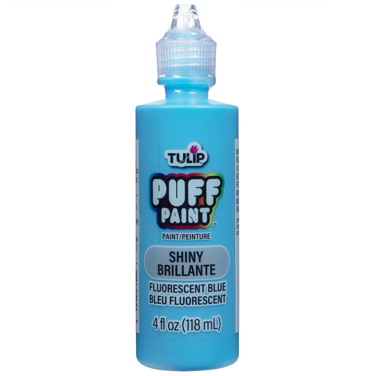 Tulip 3D Fabric Paint 4oz Slick (Fluorescnt Blue)