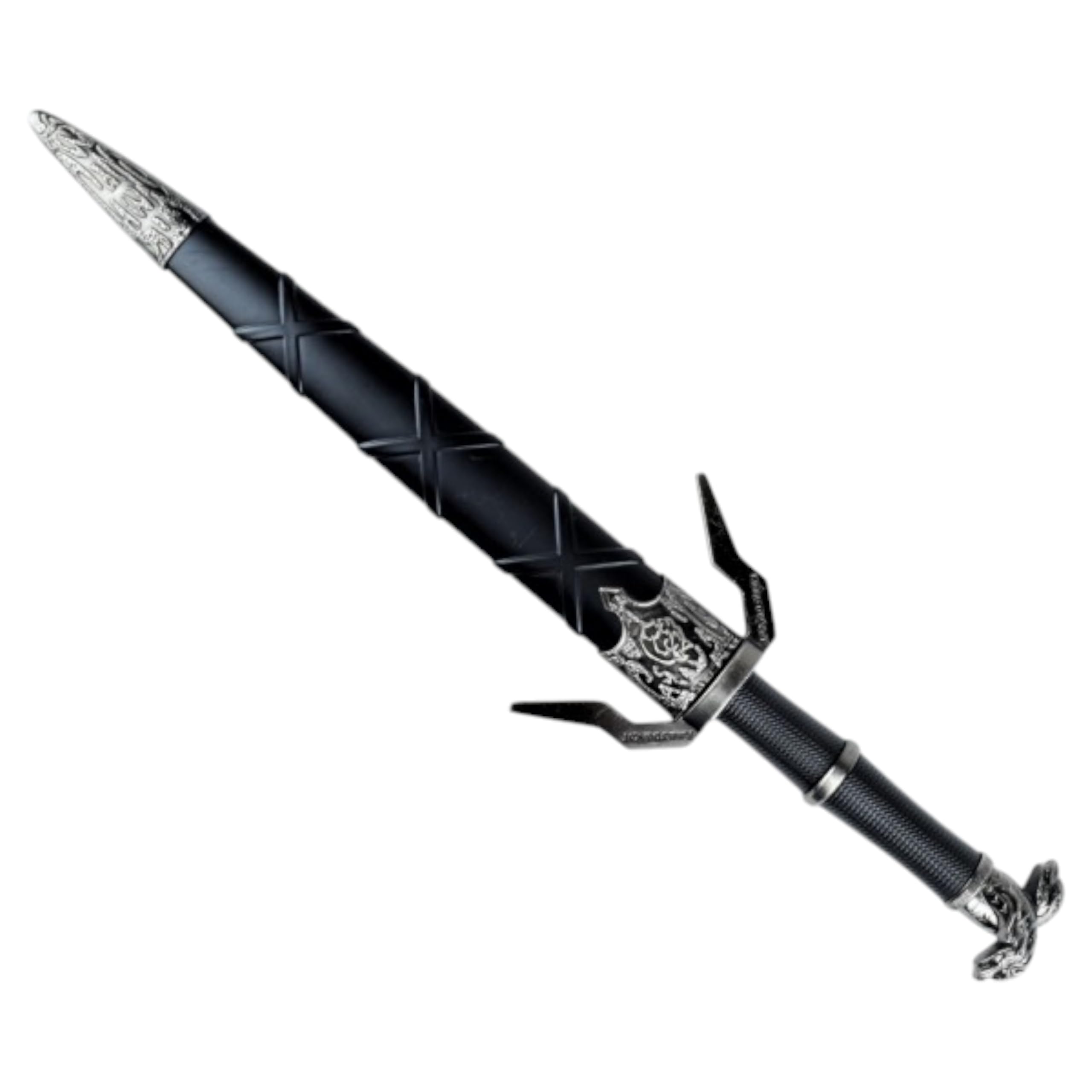 Geeraltt Schwert oder Dolch oder Minischwert, scharf oder dekorativ, aus Stahl oder Schaumstoff, mit oder ohne Scheide, inspiriert von The Wittcherr