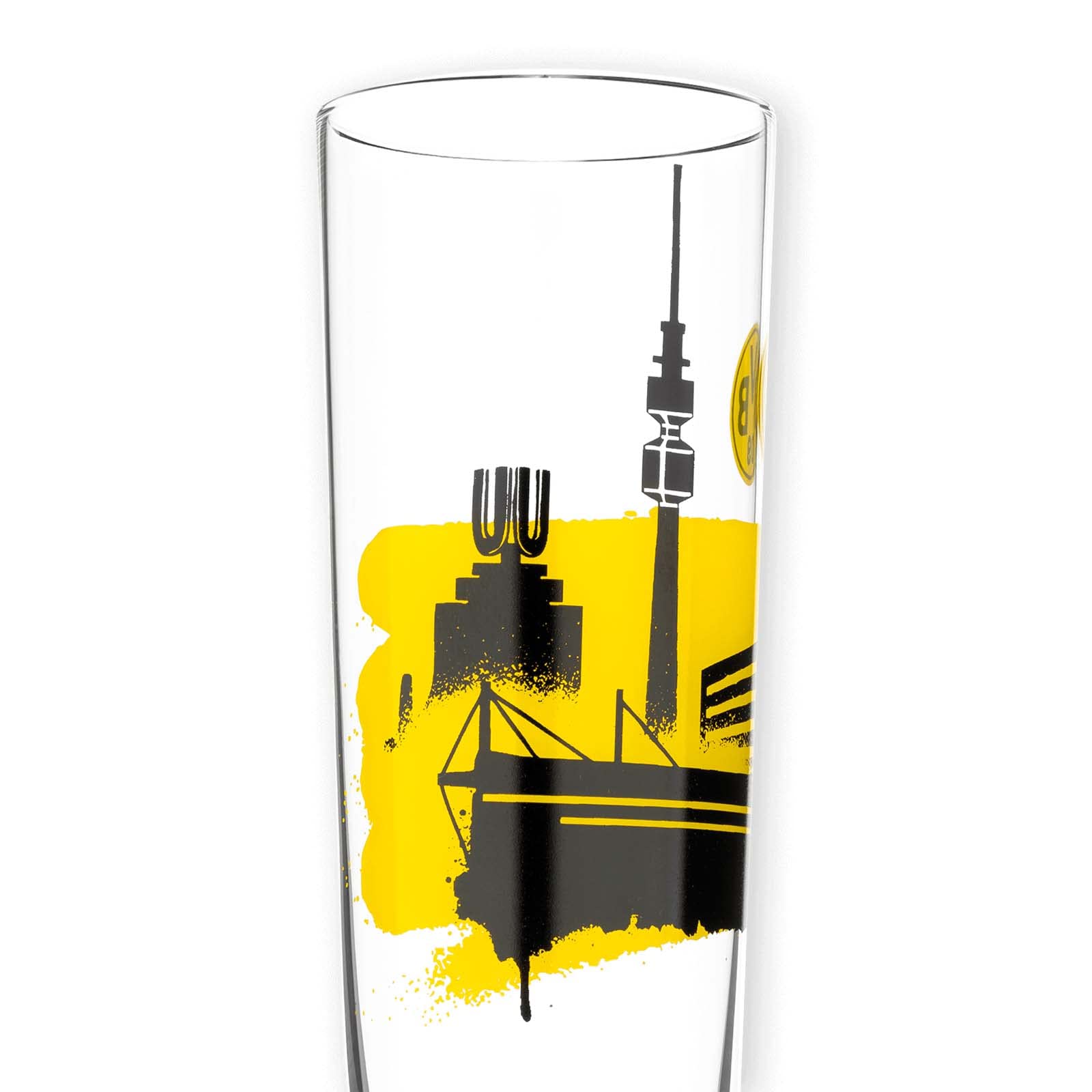 Borussia Dortmund BVB Pilsglas Skyline (0,3 l)