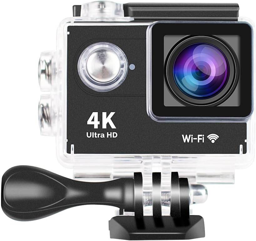 Mini Sport H9 Action Camera 2.0inch Display Ultra HD 4K 12MP WiFi Remote 30M Waterproof Camcorder for IOS and Android