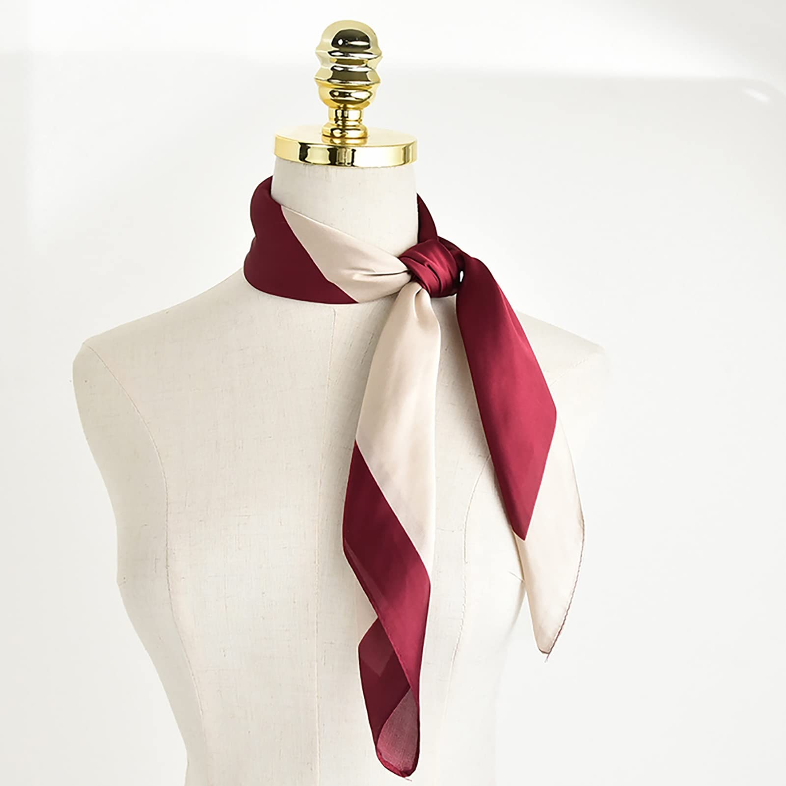 Foulard Carré élégant En Polyester - Multicolore - 100% Neuf Sans étiquette