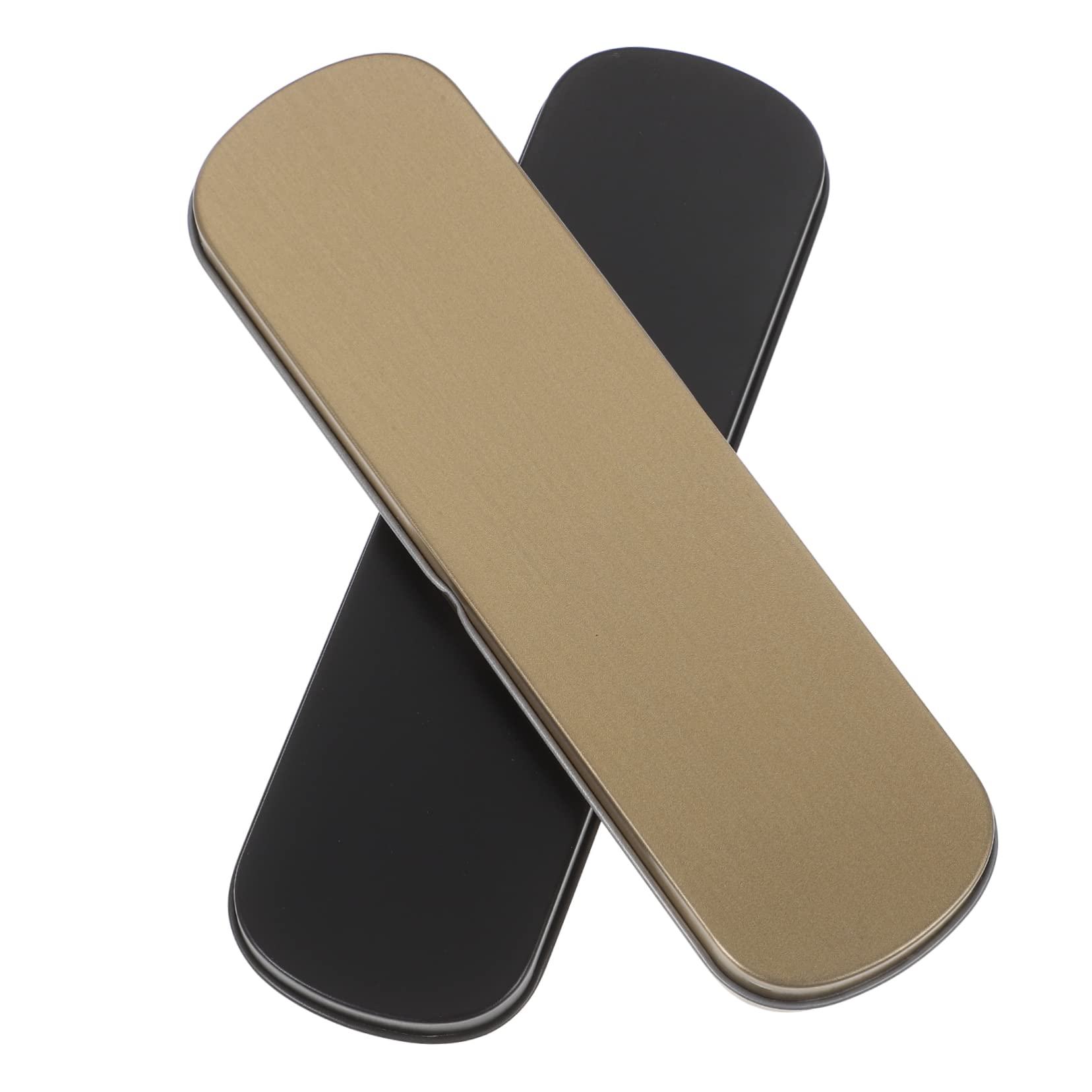 VILLCASE 10pezzi Astuccio Metallo Contenitore Per Cancelleria e Trucco Scatola Portamatite Resistente Design Per Scuola e Ufficio