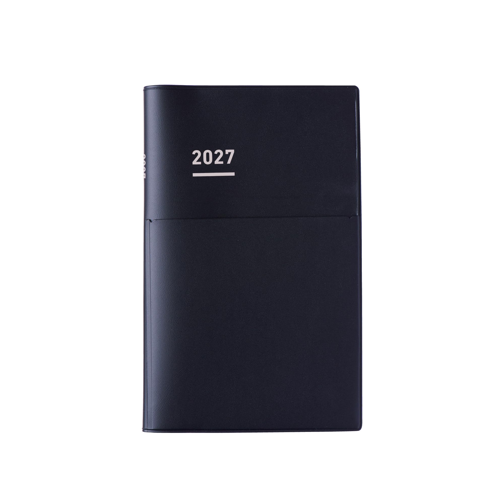 コクヨ ジブン手帳 Biz mini 手帳 2027 マンスリー ウィークリー B6スリム マットブラック ニ-JBM1D-27 2026年 12月始まり