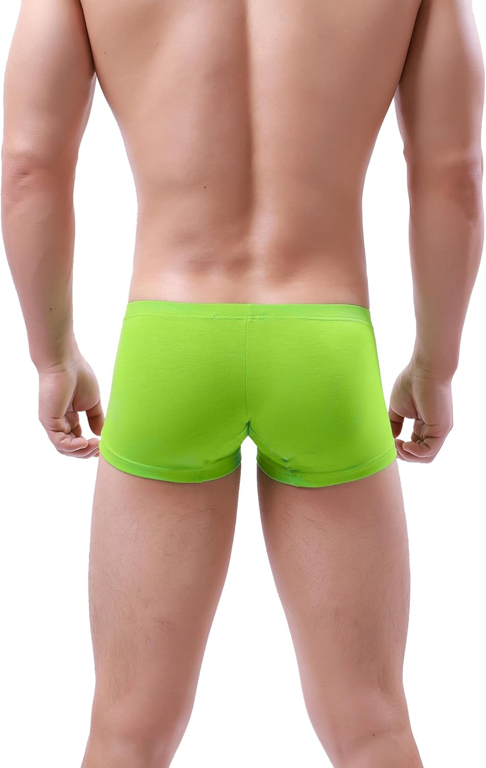 Men's Modal Low Rise Boxer Briefs With Pouch Cotton Comfort Mens Underwear - Image 6