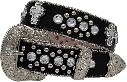 Amazon.com: XS-1371-KIDS GIRLS WESTERN BELTS CROSS