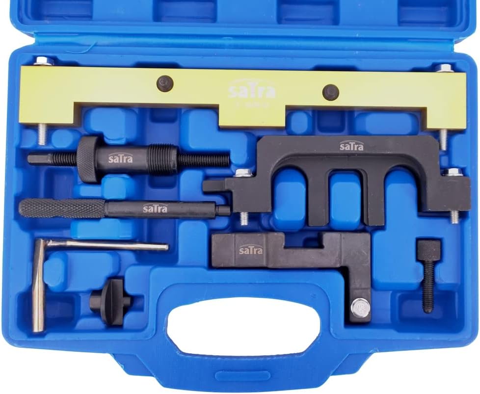 S-BMW46 Engine Timing Tool Set BMW 8 Pieces 1.8 2.0 Gasoline Engines N42 N46 N46T B18 a B20 a B 1er 3er 5er X3 Z4 E81 E87 E46 E90 E91 E60 E61 E85 E83 Camshaft Crankshaft Fixation Locking