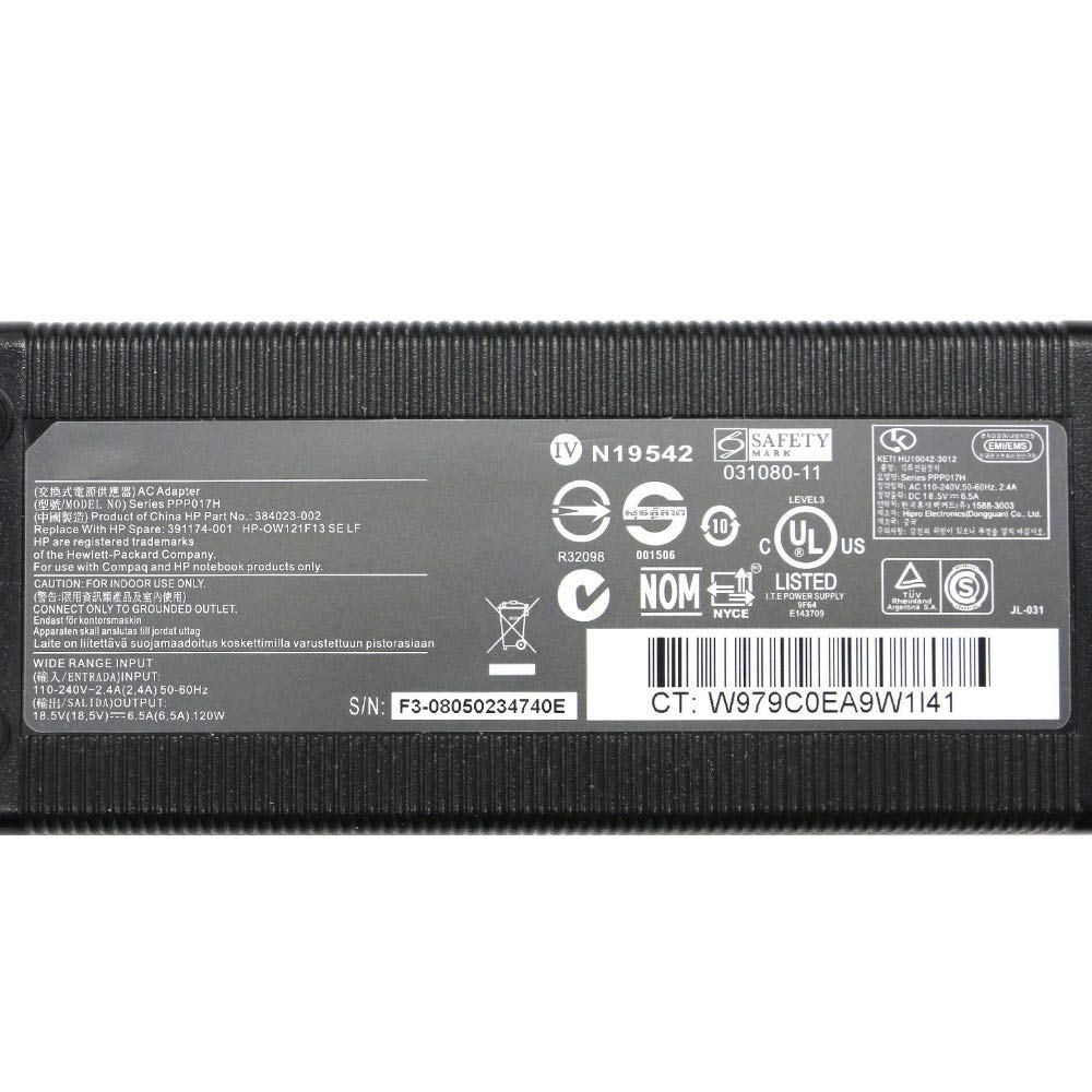 18.5V/6.5A - 120W Caricabatterie / Adattatore Per HP Pavilion 22 - Foto 11