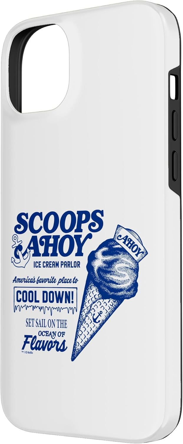 Stranger Things Scoops Ahoy Officially Licensed Case for iPhone 14 Plus