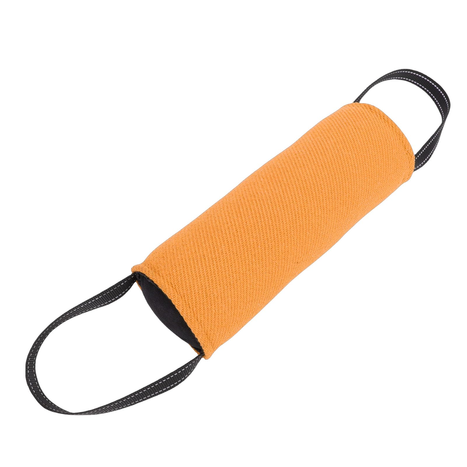 Jouet remorqueur de morsure de chien orange en tissu haute résistance