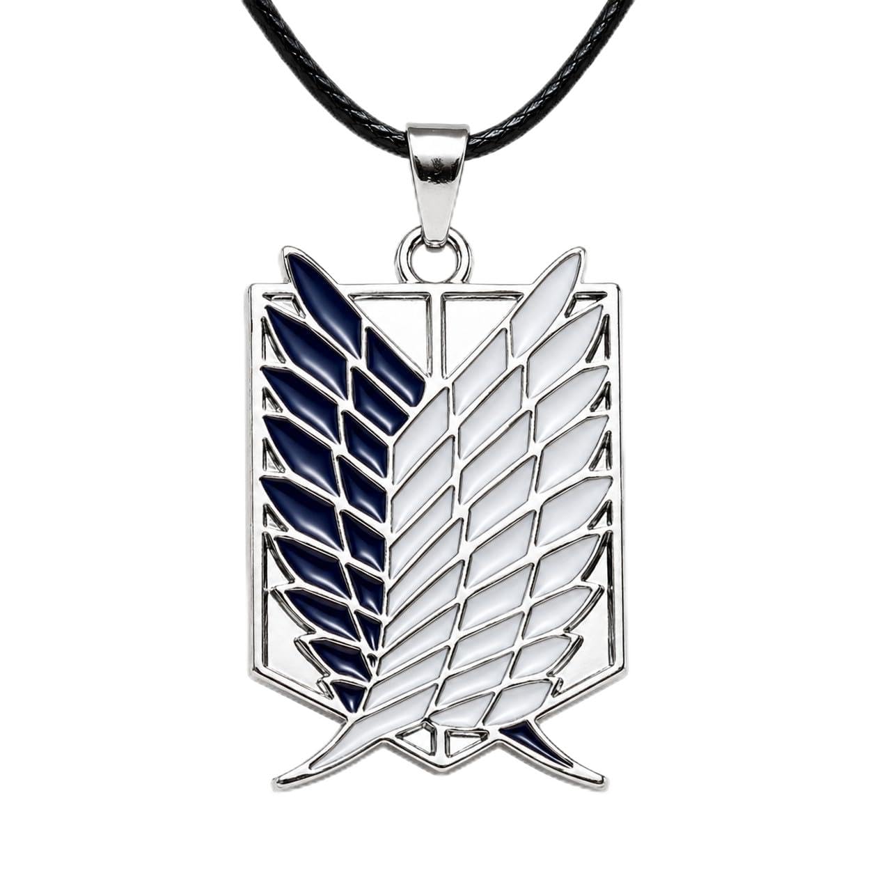 Street27 Anime Shingeki no Kyojin Necklace Blue - Image 1