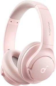 soundcore by Anker Q20i kabelloser Bluetooth Over-Ear-Kopfhörer mit Hybrid Active Noise Cancelling, 40h Spielzeit im ANC-Modus, Hi-Res Audio, tiefer Bass, Personalisierung per App